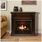 Duluth Forge Dual Fuel Ventless Gas Fireplace With Mantel - 26,000 Btu, Remote DFS-300R-4W - alternate 2